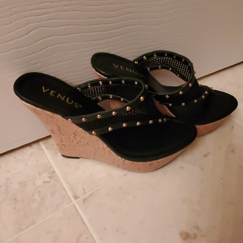 Venus Wedge Sandals